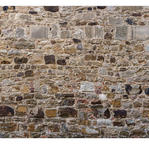 Peel & Stick Wall Mural - Elegant Old Stone Wall - Removable Wall Decals