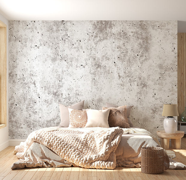 Peel & Stick Wall Mural - Modern Concrete Wall - Removable Wall Decals
