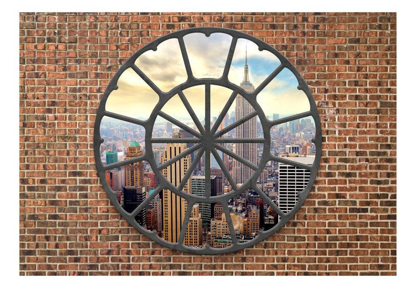 Peel & Stick Wall Mural - New York At Lunchtime - Removable Wall Decals