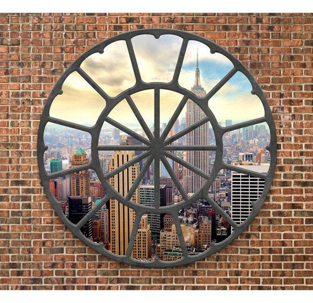 Peel & Stick Wall Mural - New York At Lunchtime - Removable Wall Decals