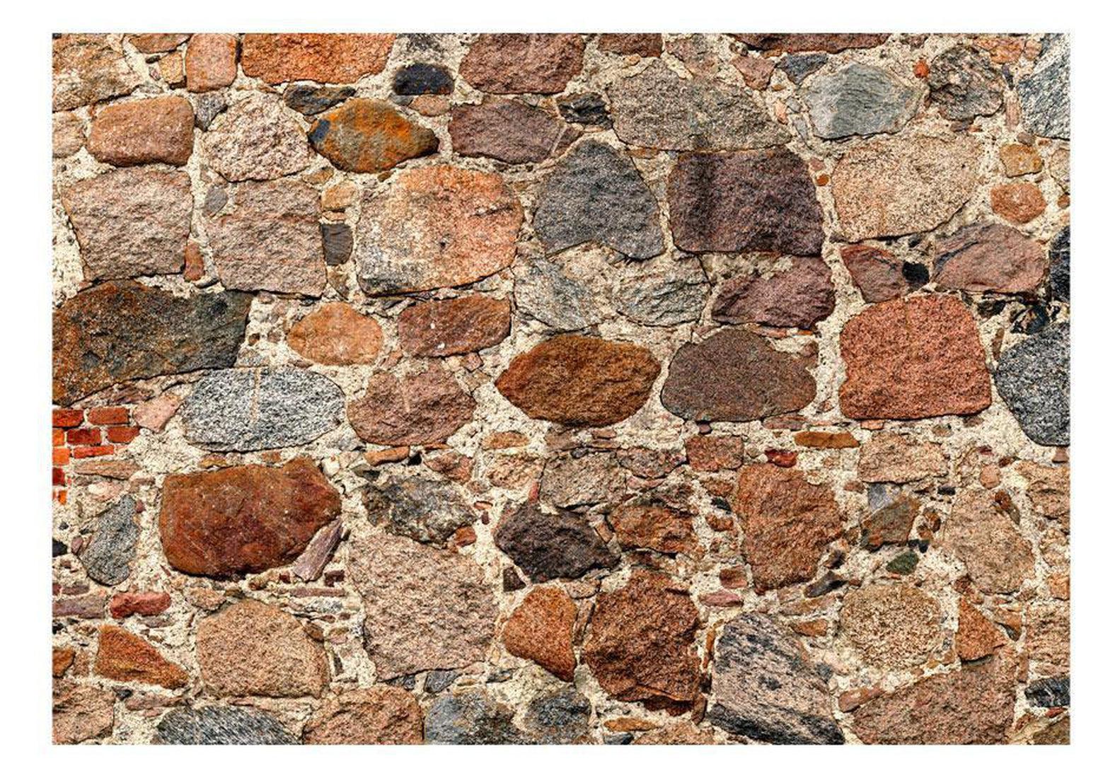 Peel & Stick Wall Mural - Old Stones and Rocks Wall- Removable Wall Decals