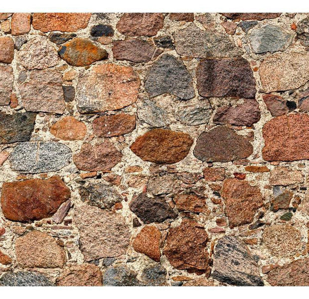 Peel & Stick Wall Mural - Old Stones and Rocks Wall- Removable Wall Decals