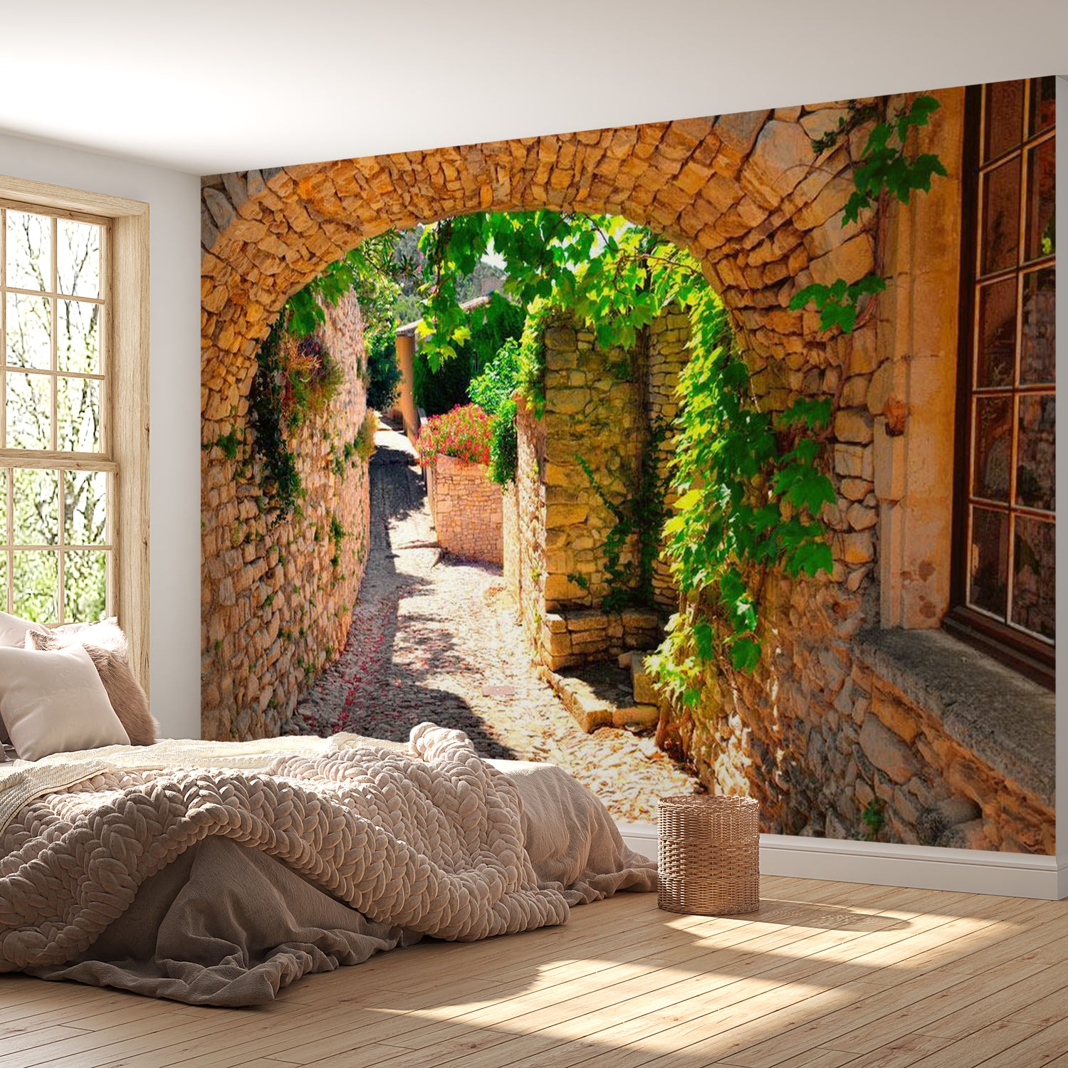 Peel & Stick Wall Mural - Summer In Provence - Removable Wall Decals