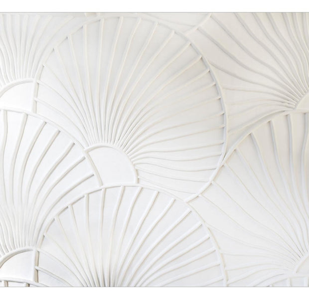 Peel & Stick Wall Mural - White Texture Fantasy - Removable Wall Decals