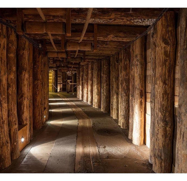 Peel & Stick 3D Illusion Wall Mural - Secret Tunnel - Removable Wall Decals