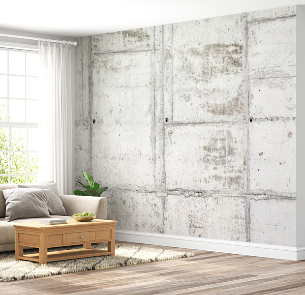 Peel & Stick XXL Wall Mural - Big Concrete Panels - Removable Wall Decals