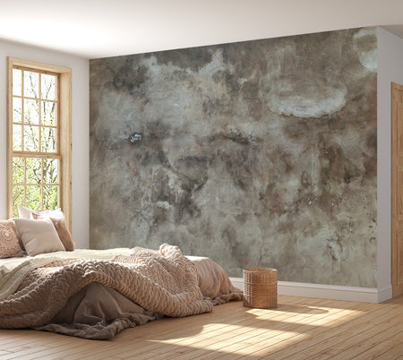 Peel & Stick XXL Wall Mural - Concrete Hail Cloud - Removable Wall Decals