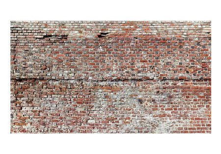 Peel & Stick XXL Wall Mural - Old Red Brick Wall - Removable Wall Decals