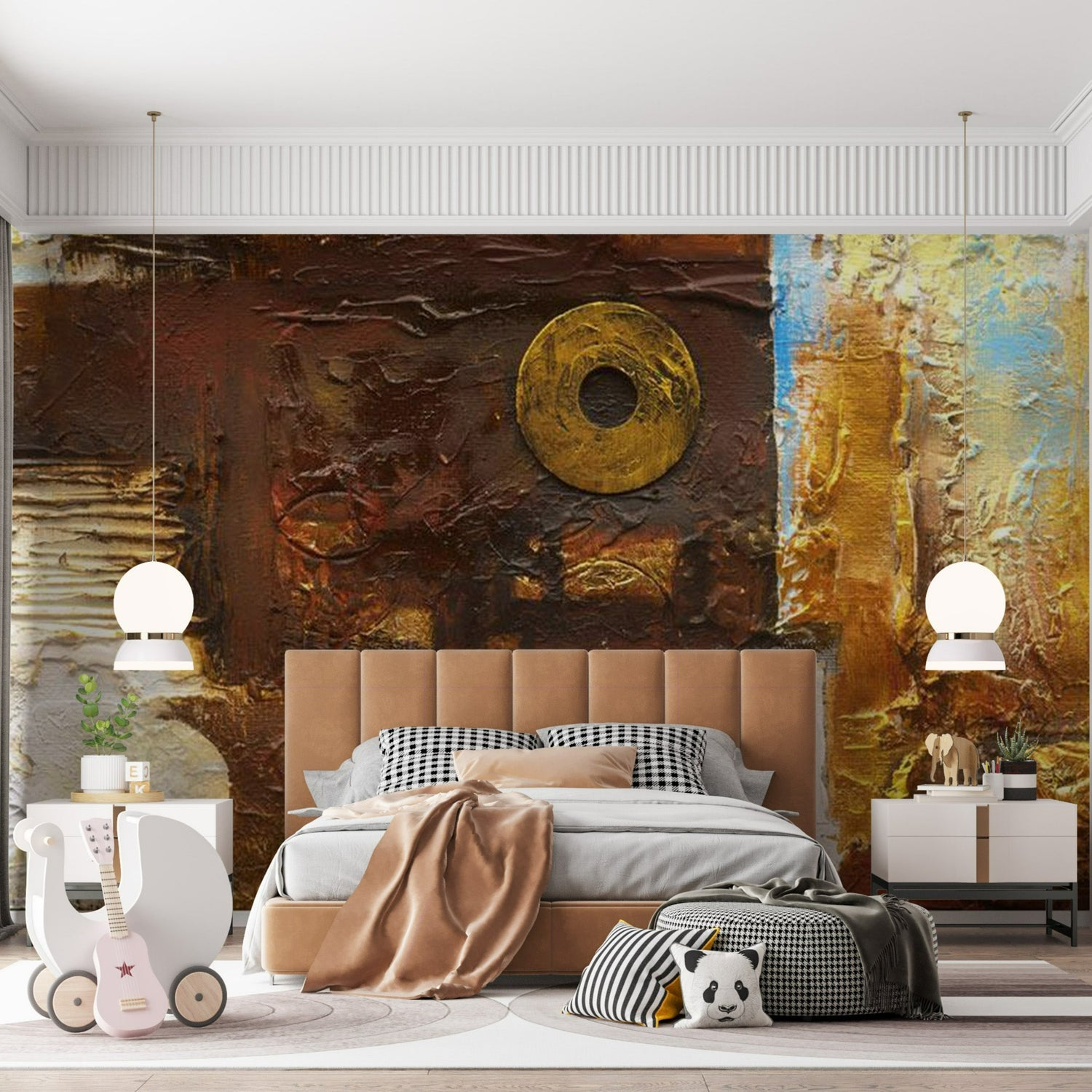 Peel & Stick XXL Wall Mural - Painted Emotions - Removable Wall Decals