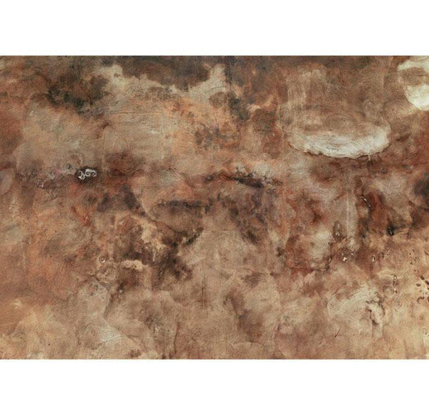 Peel & Stick XXL Wall Mural - Terracotta Concrete Plaster - Removable Wall Decals