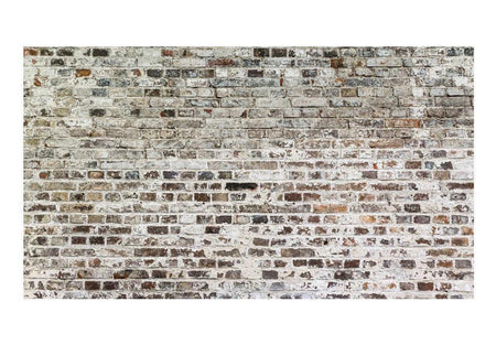 Peel & Stick XXL Wall Mural - Weathered Old Brick Wall - Removable Wall Decals