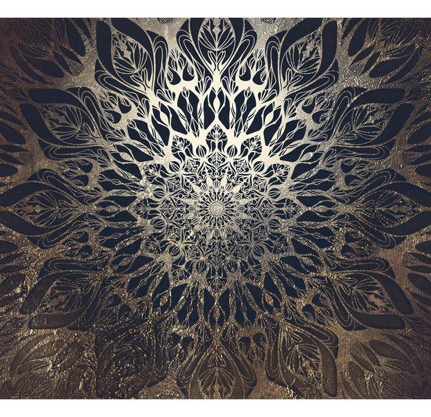 Peel & Stick Mandala Wall Mural - Glamour Mandala - Removable Wall Decals