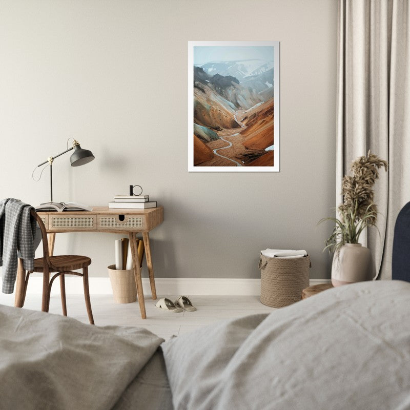 The Highlands Of Iceland Landscape Poster