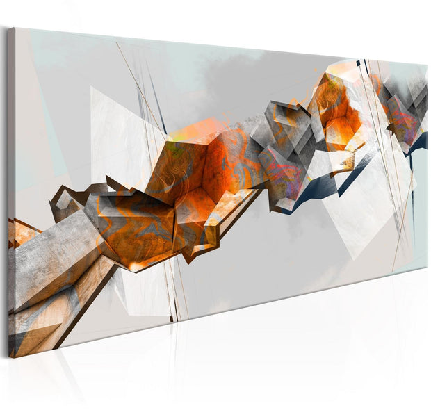 Abstract Stretched Canvas Art - Abstract Chain-Tiptophomedecor