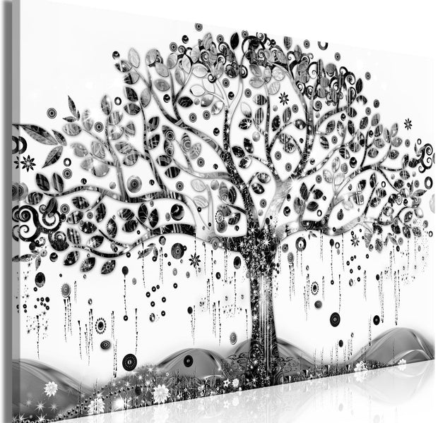 Abstract Stretched Canvas Art - Abundant Tree Wide-Tiptophomedecor