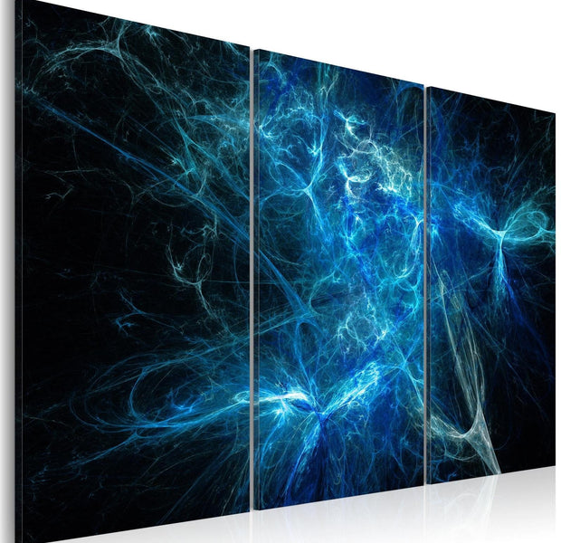 Abstract Stretched Canvas Art - An Electric Storm-Tiptophomedecor