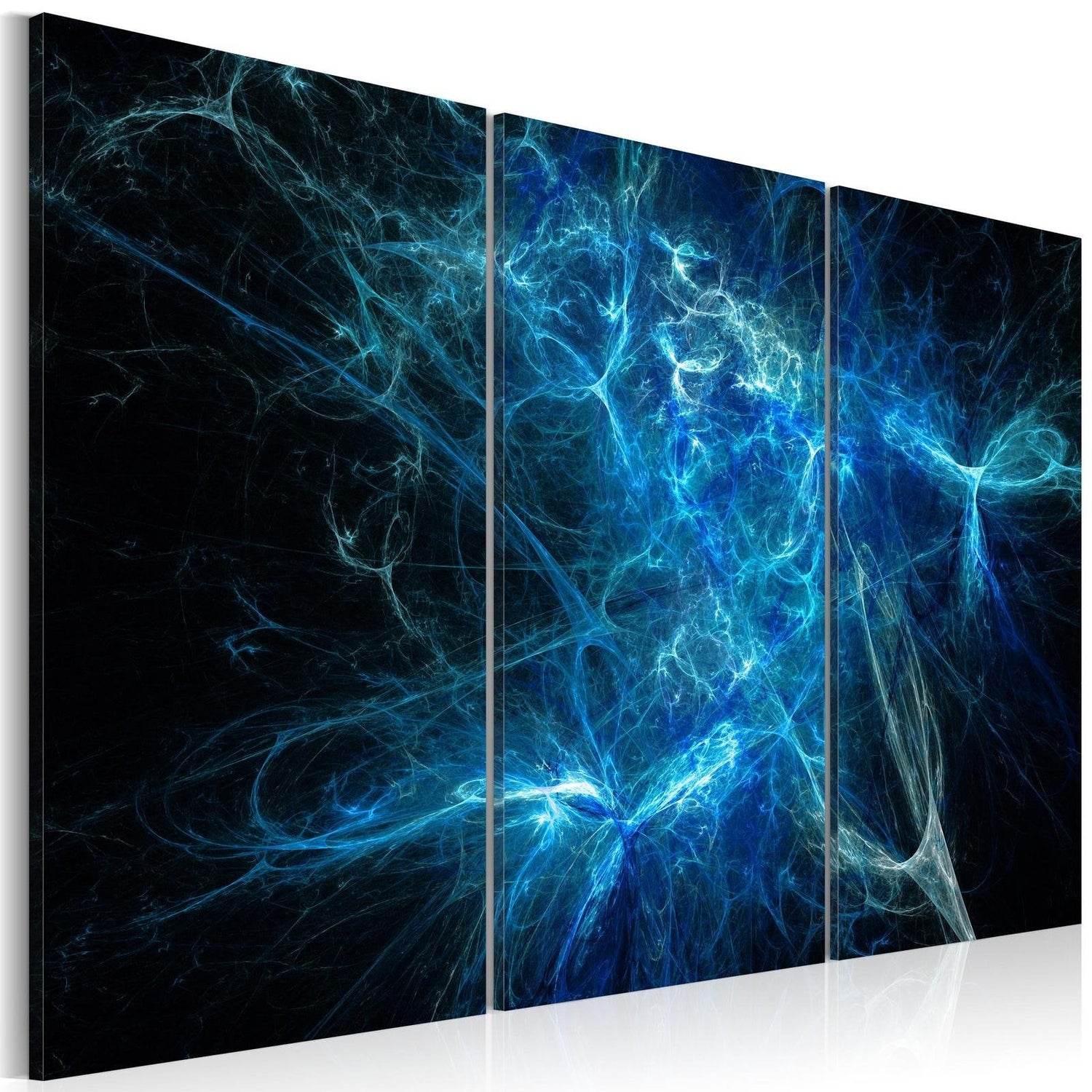Abstract Stretched Canvas Art - An Electric Storm-Tiptophomedecor
