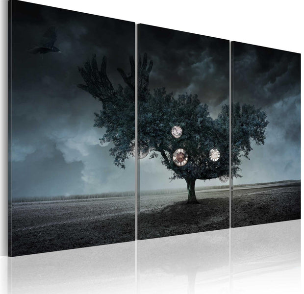 Abstract Stretched Canvas Art - Apocalypse Now - Triptych-Tiptophomedecor