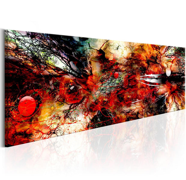 Abstract Stretched Canvas Art - Artistic Chaos-Tiptophomedecor