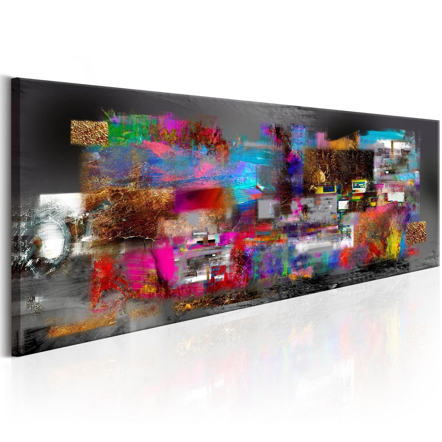 Abstract Stretched Canvas Art - Artistic Epiphany-Tiptophomedecor