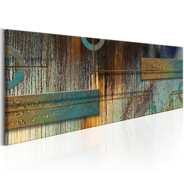 Abstract Stretched Canvas Art - Artistic Variation-Tiptophomedecor