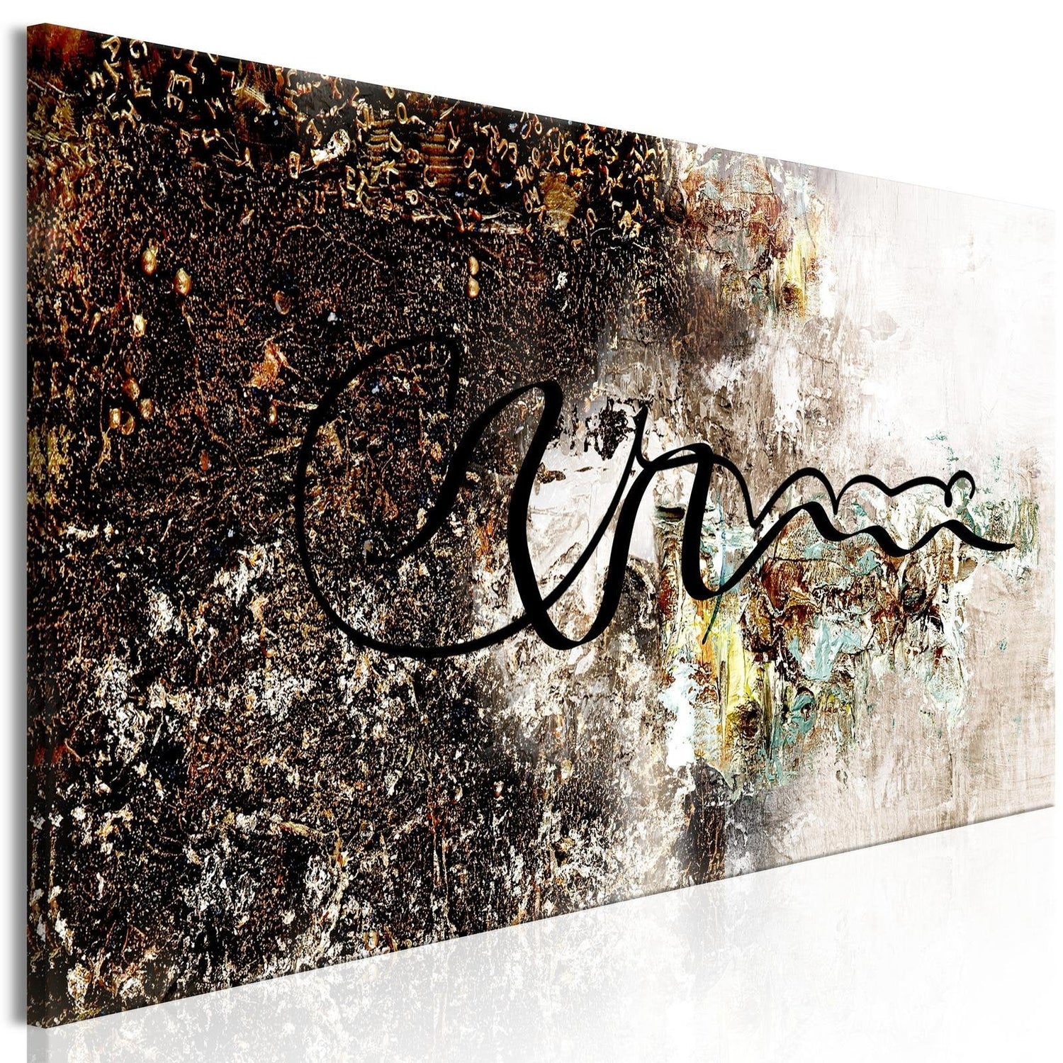 Abstract Stretched Canvas Art - Breath Of The Orient Narrow-Tiptophomedecor