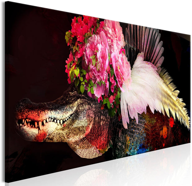 Abstract Stretched Canvas Art - Bride Narrow-Tiptophomedecor