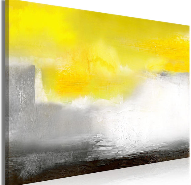 Abstract Stretched Canvas Art - Bright Morning Wide-Tiptophomedecor
