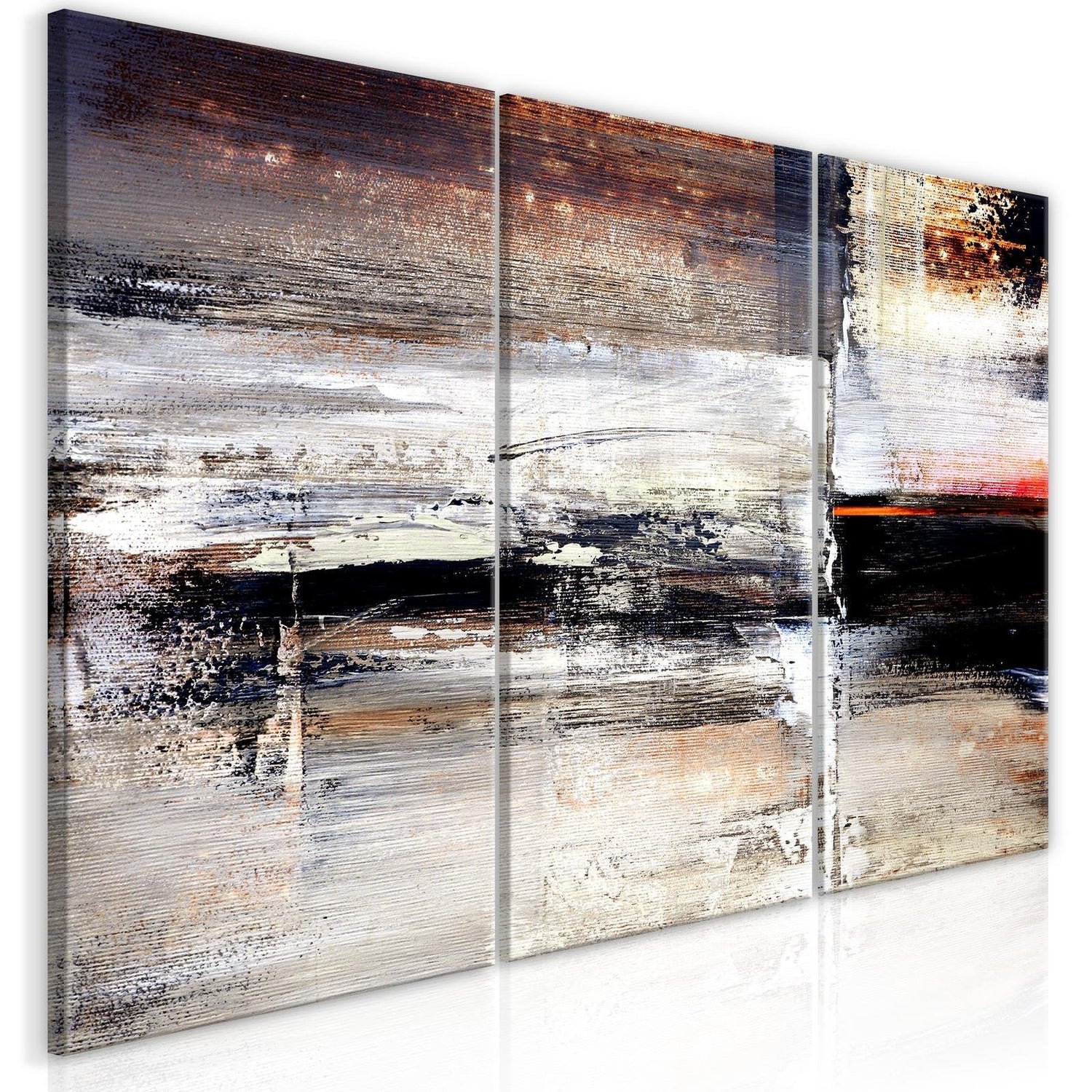 Abstract Stretched Canvas Art - Calm Hum-Tiptophomedecor