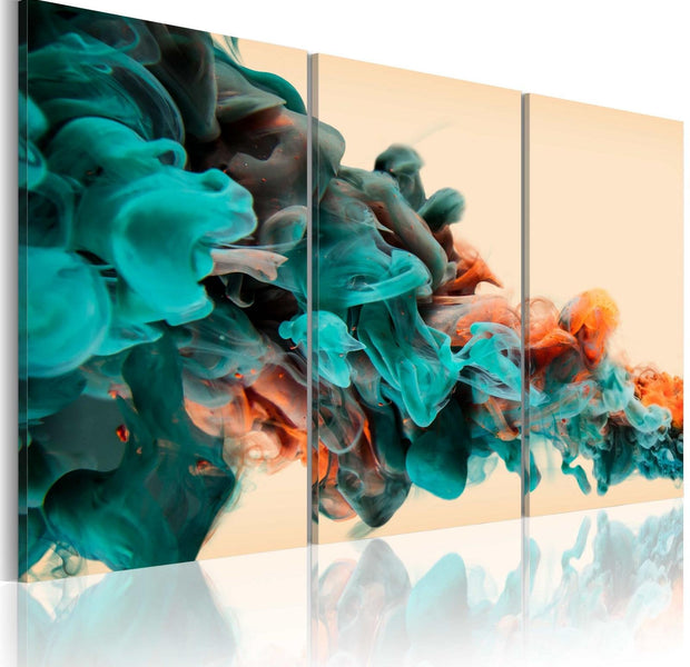 Abstract Stretched Canvas Art - Color Depth-Tiptophomedecor