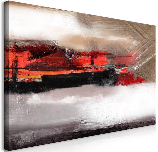 Abstract Stretched Canvas Art - Courage Wide-Tiptophomedecor