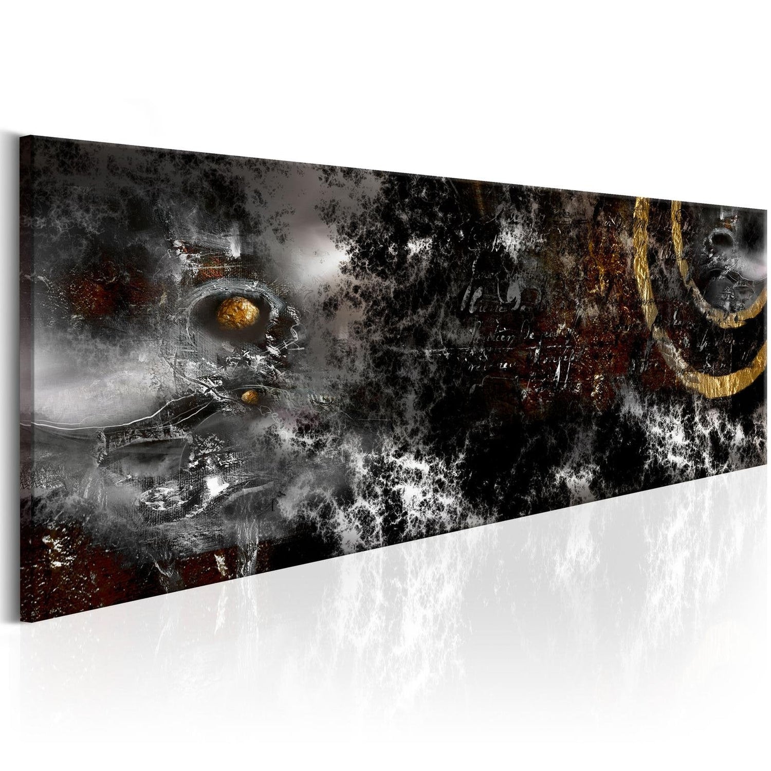 Abstract Stretched Canvas Art - Dark Moon-Tiptophomedecor