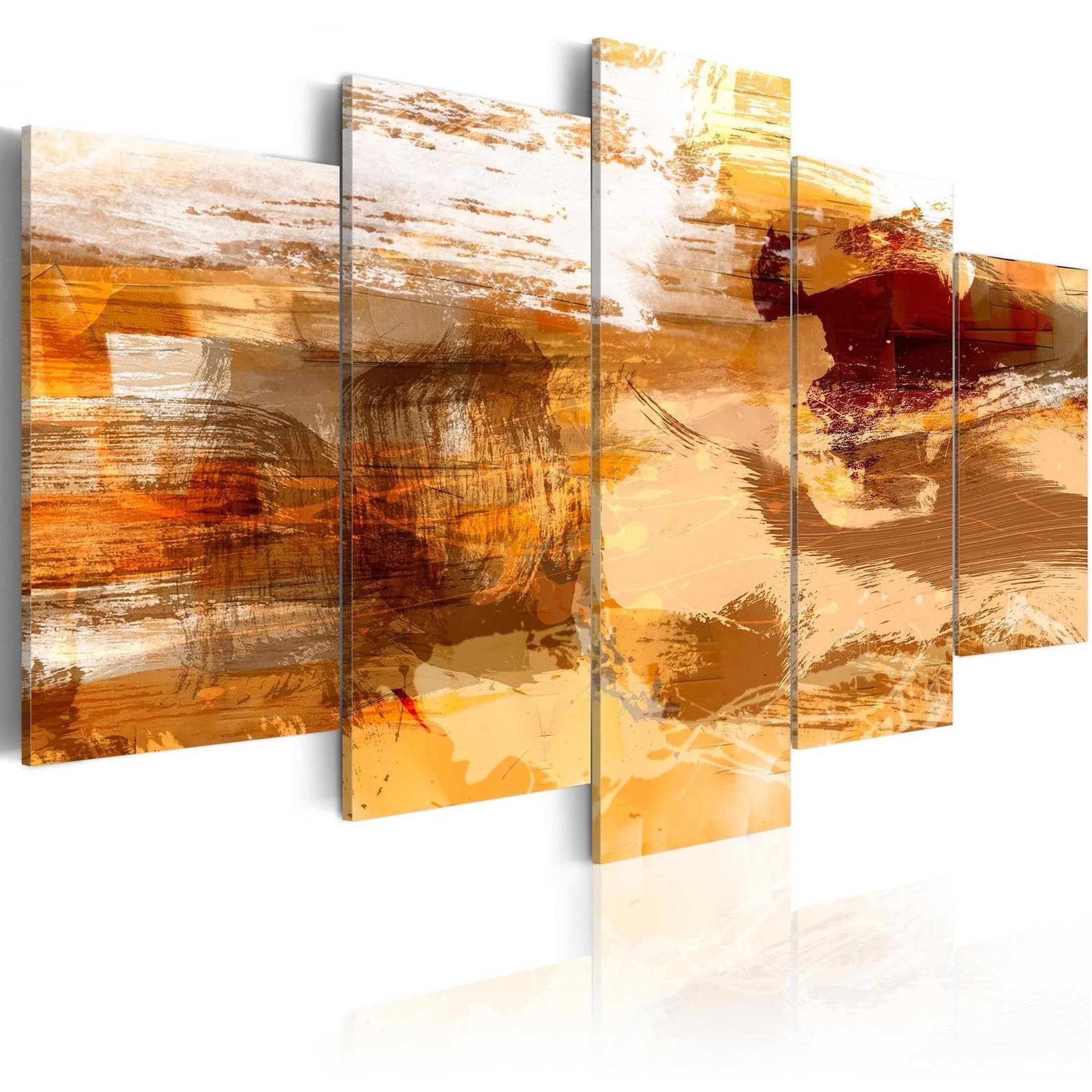 Abstract Stretched Canvas Art - Desert Sands-Tiptophomedecor