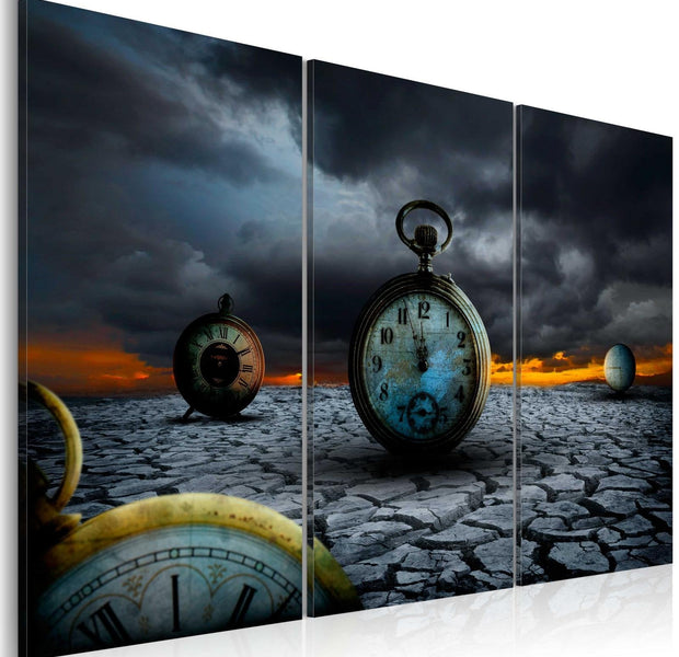 Abstract Stretched Canvas Art - Extermination Time-Tiptophomedecor