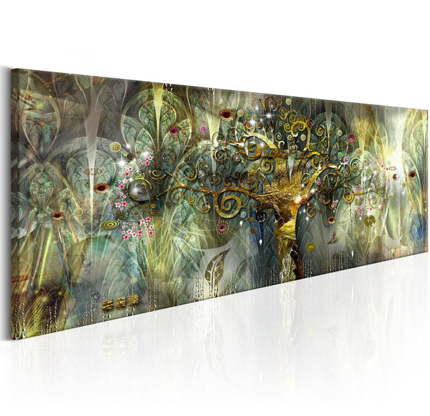 Abstract Stretched Canvas Art - Fairytale Tree-Tiptophomedecor