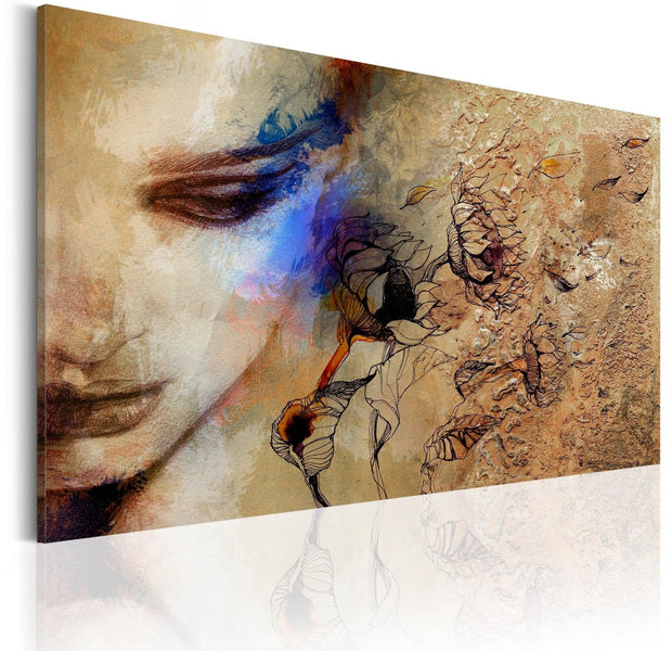 Abstract Stretched Canvas Art - Fleeting Illusions-Tiptophomedecor