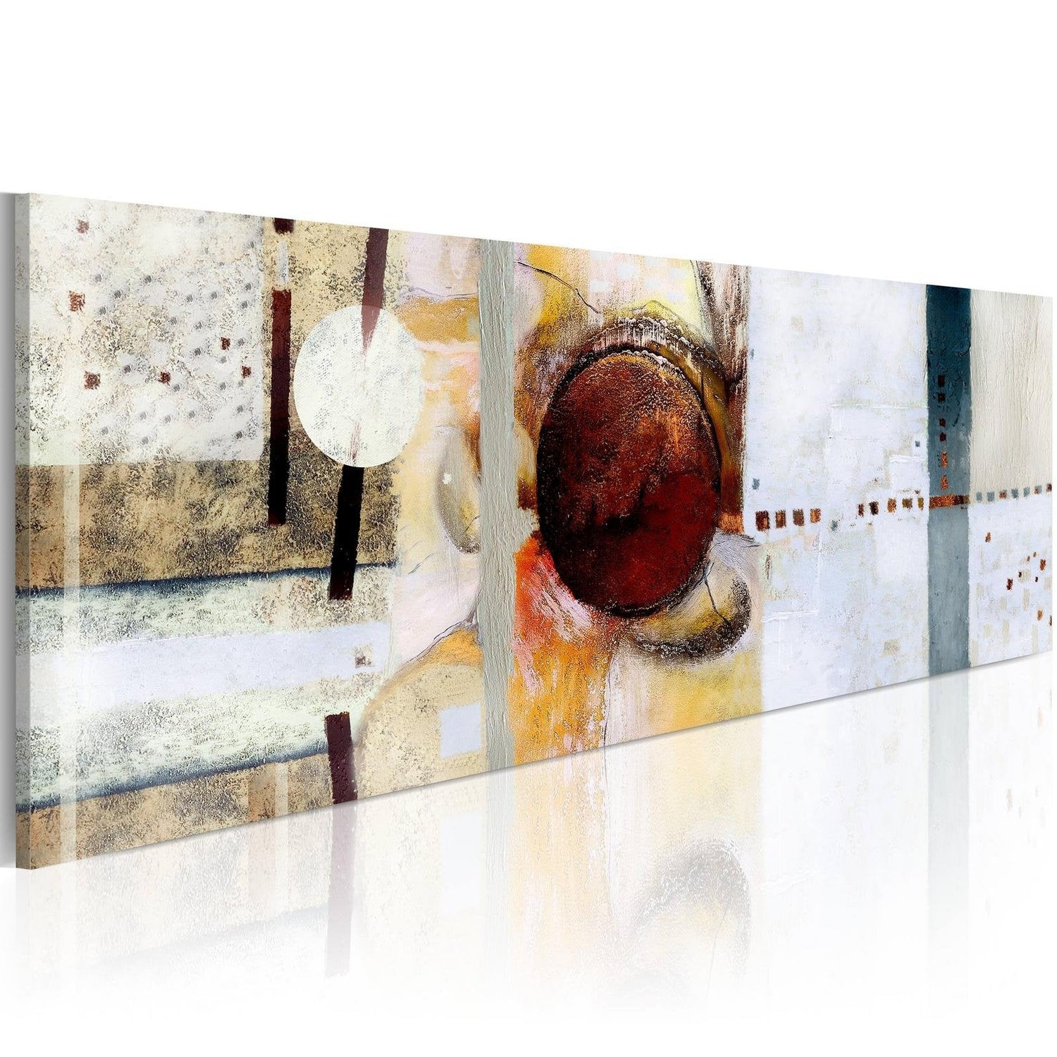 Abstract Stretched Canvas Art - Focus-Tiptophomedecor