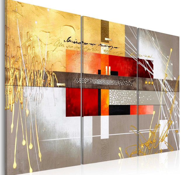 Abstract Stretched Canvas Art - Four Seasons-Tiptophomedecor