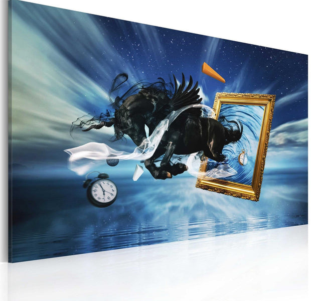 Abstract Stretched Canvas Art - Fruition-Tiptophomedecor