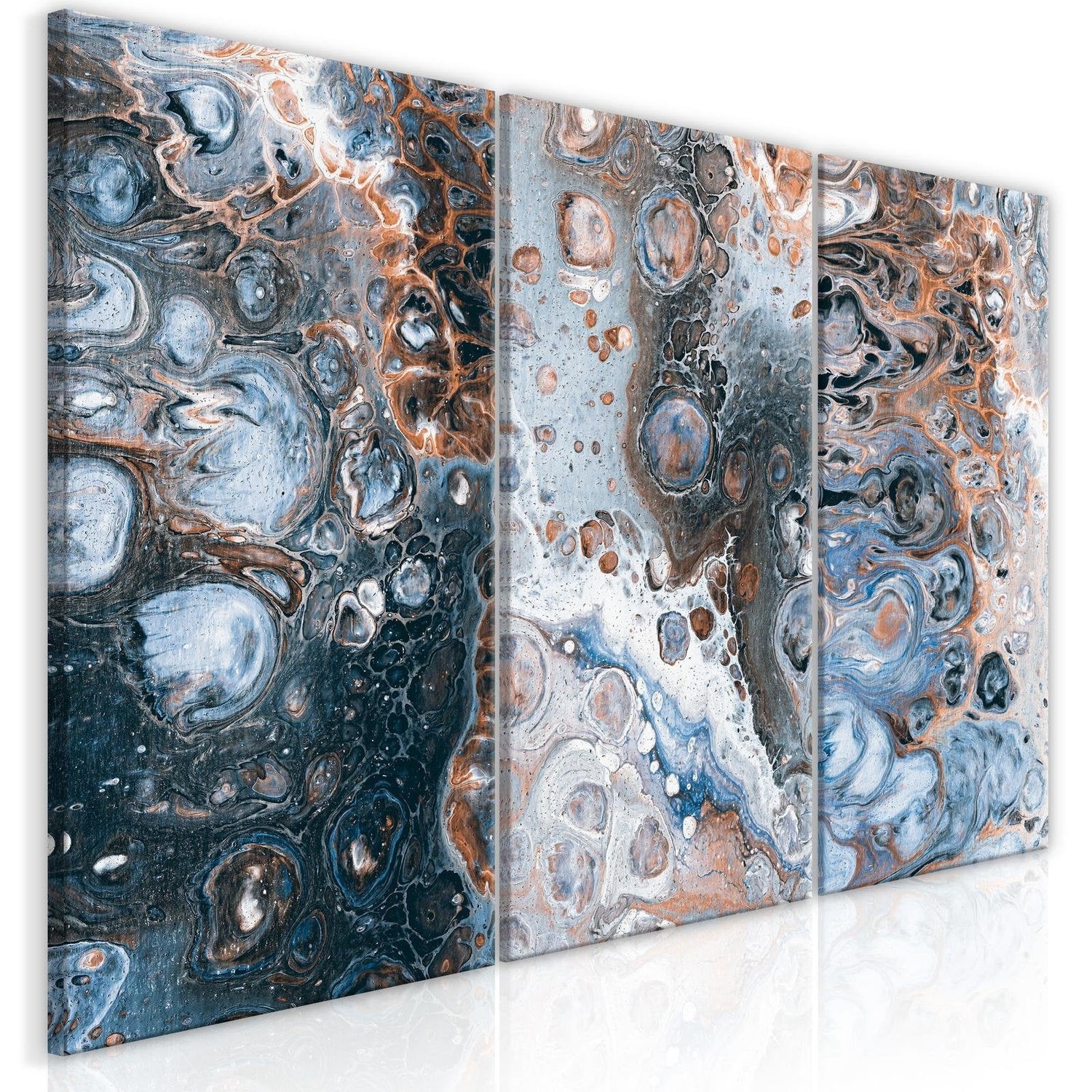Abstract Stretched Canvas Art - Galaxy-Tiptophomedecor