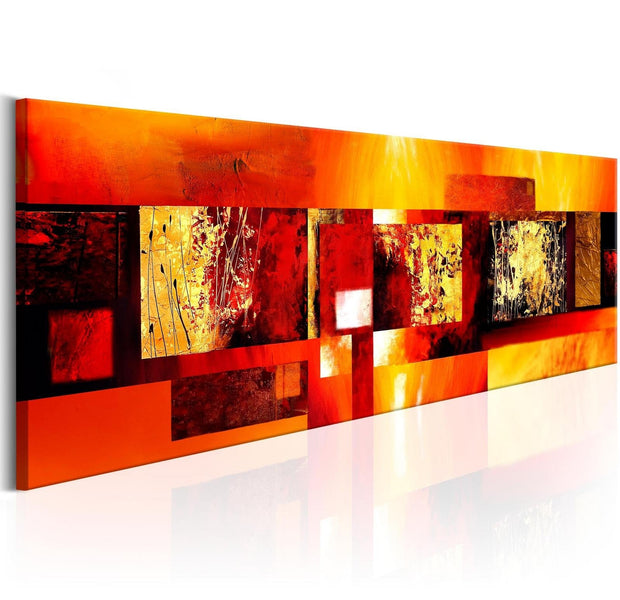 Abstract Stretched Canvas Art - Golden Spell-Tiptophomedecor