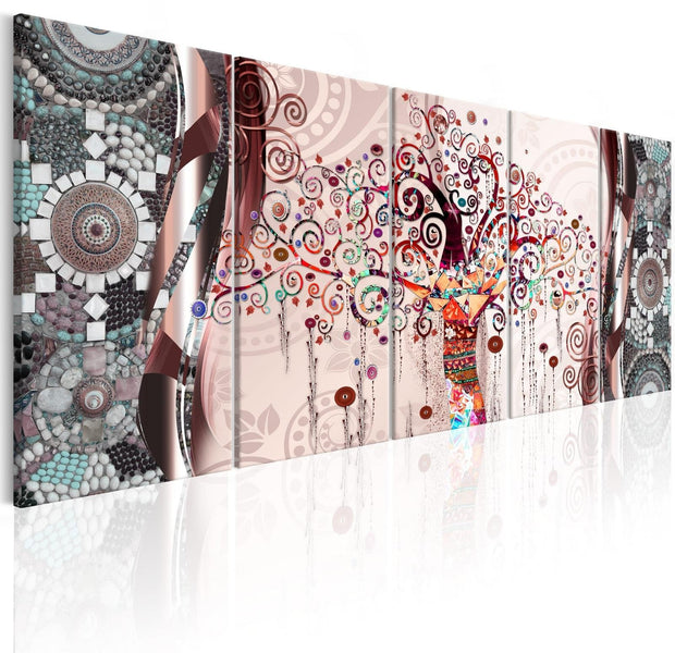 Abstract Stretched Canvas Art - Impressive Tree-Tiptophomedecor