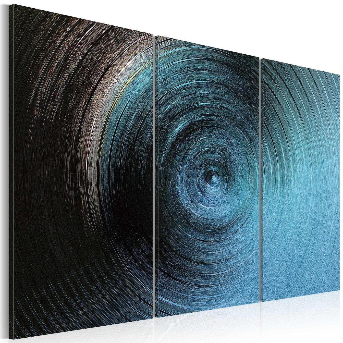 Abstract Stretched Canvas Art - In The Eye Of A Cyclone-Tiptophomedecor