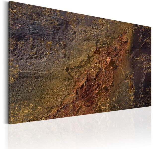 Abstract Stretched Canvas Art - Lunar Structure-Tiptophomedecor