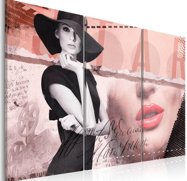 Abstract Stretched Canvas Art - Madame Chic-Tiptophomedecor