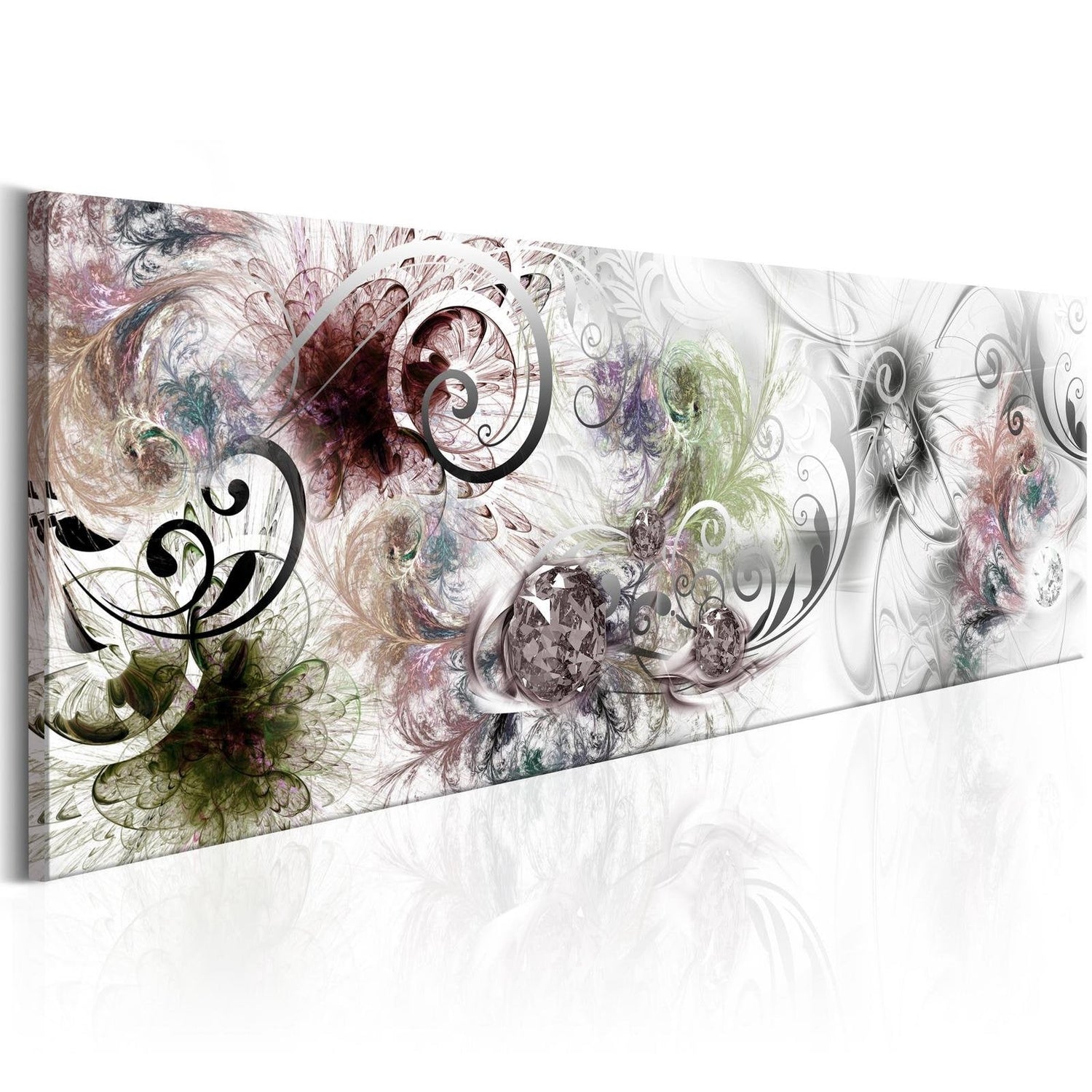 Abstract Stretched Canvas Art - Magical Melody-Tiptophomedecor