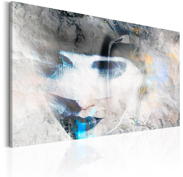 Abstract Stretched Canvas Art - Meanders Of Femininity-Tiptophomedecor