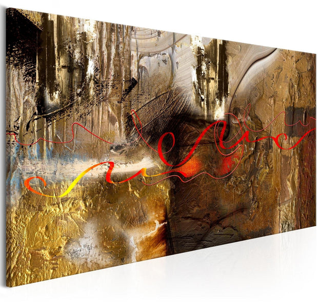 Abstract Stretched Canvas Art - Mysterious Shadow-Tiptophomedecor