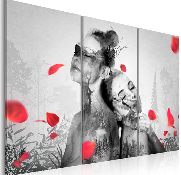 Abstract Stretched Canvas Art - Natural Beauties-Tiptophomedecor