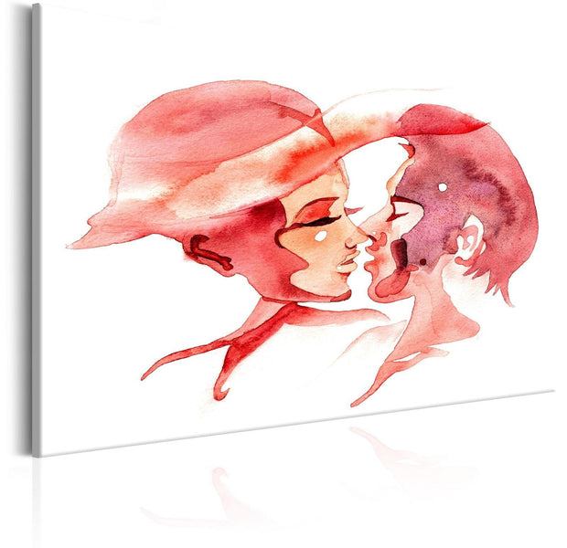 Abstract Stretched Canvas Art - Pastel Rapture-Tiptophomedecor